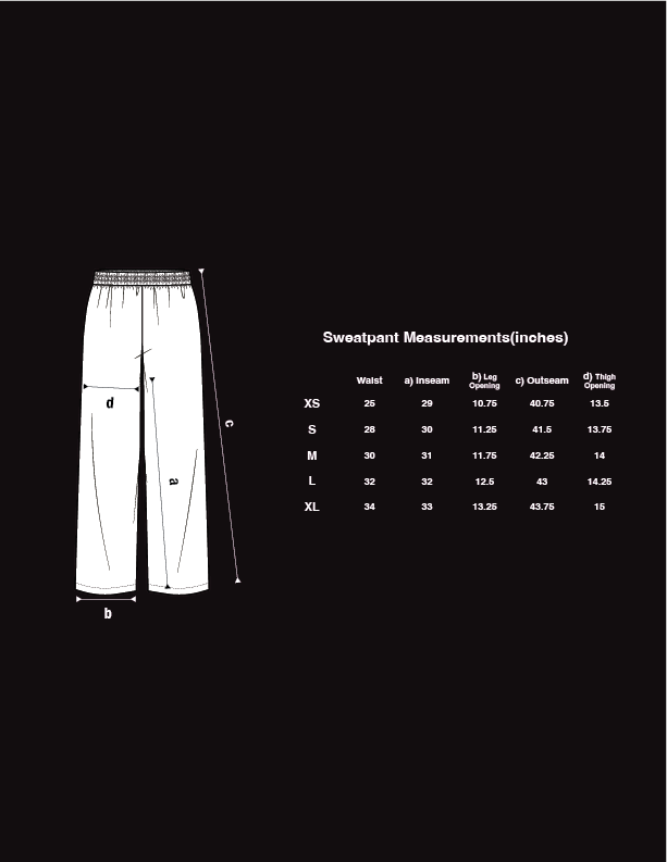Sweats-washed black